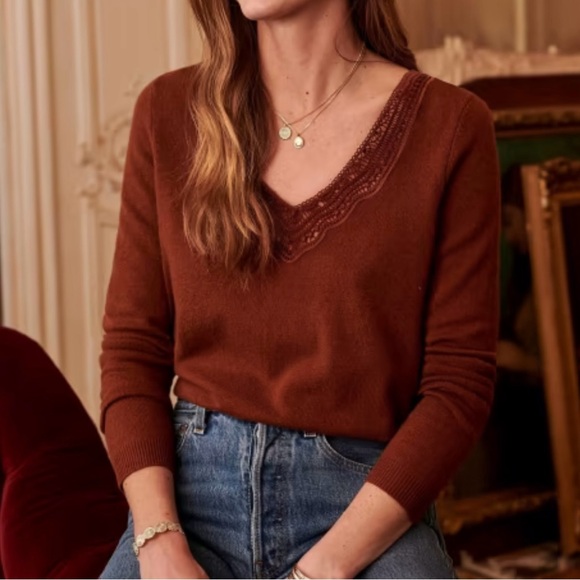 Sezane Sweaters - Sezane Janelle Jumper in Mocha